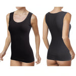 Canotta donna Bluintimo 211 tubolare spalla larga smerlata