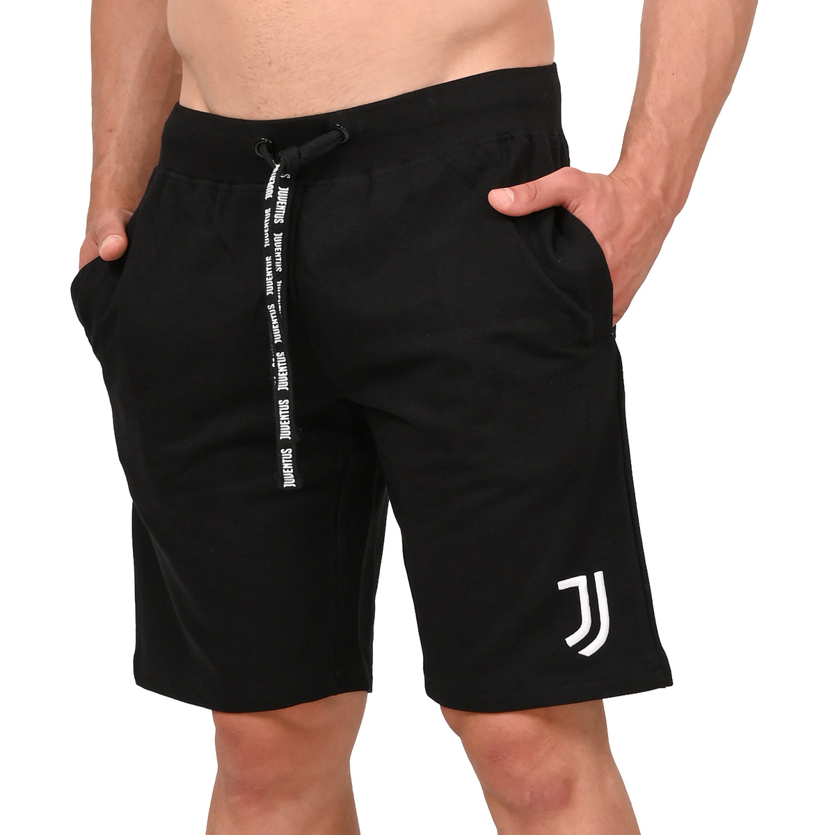 Pantaloncini tuta Uficiale JUVENTUS cotone nero PTCJ F10 3030