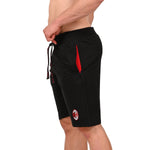 Pantaloncini tuta Uficiali AC Milan cotone nero PTCM F10 3010