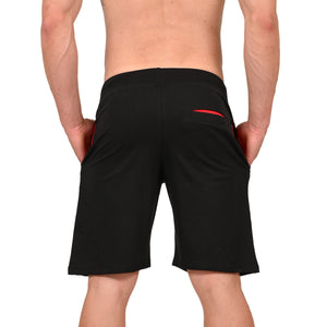 Pantaloncini tuta Uficiali AC Milan cotone nero PTCM F10 3010