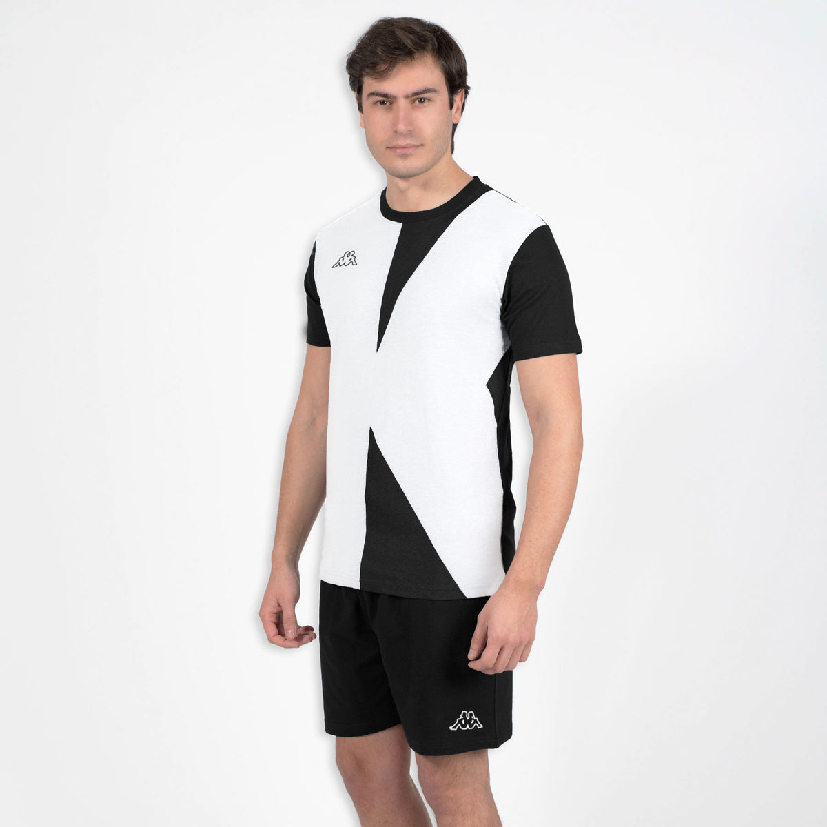 Pigiama uomo Kappa KMS22843 estivo corto cotone caviar