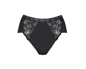 Slip donna sloggi chic midi cotone e pizzo 2 pezzi