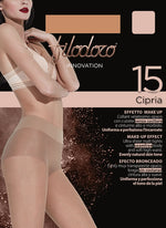 Collant velatissimo Filodoro Cipria 15 den Effetto Make Up