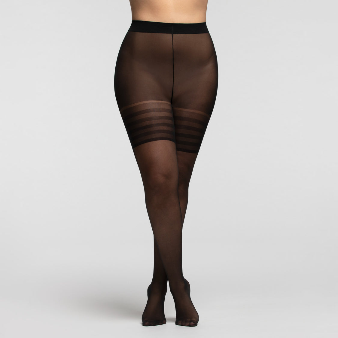 Collant velato Pompea comfort size 20 denari taglie curvy
