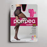 Collant Pompea control push up 40 den contenitivo