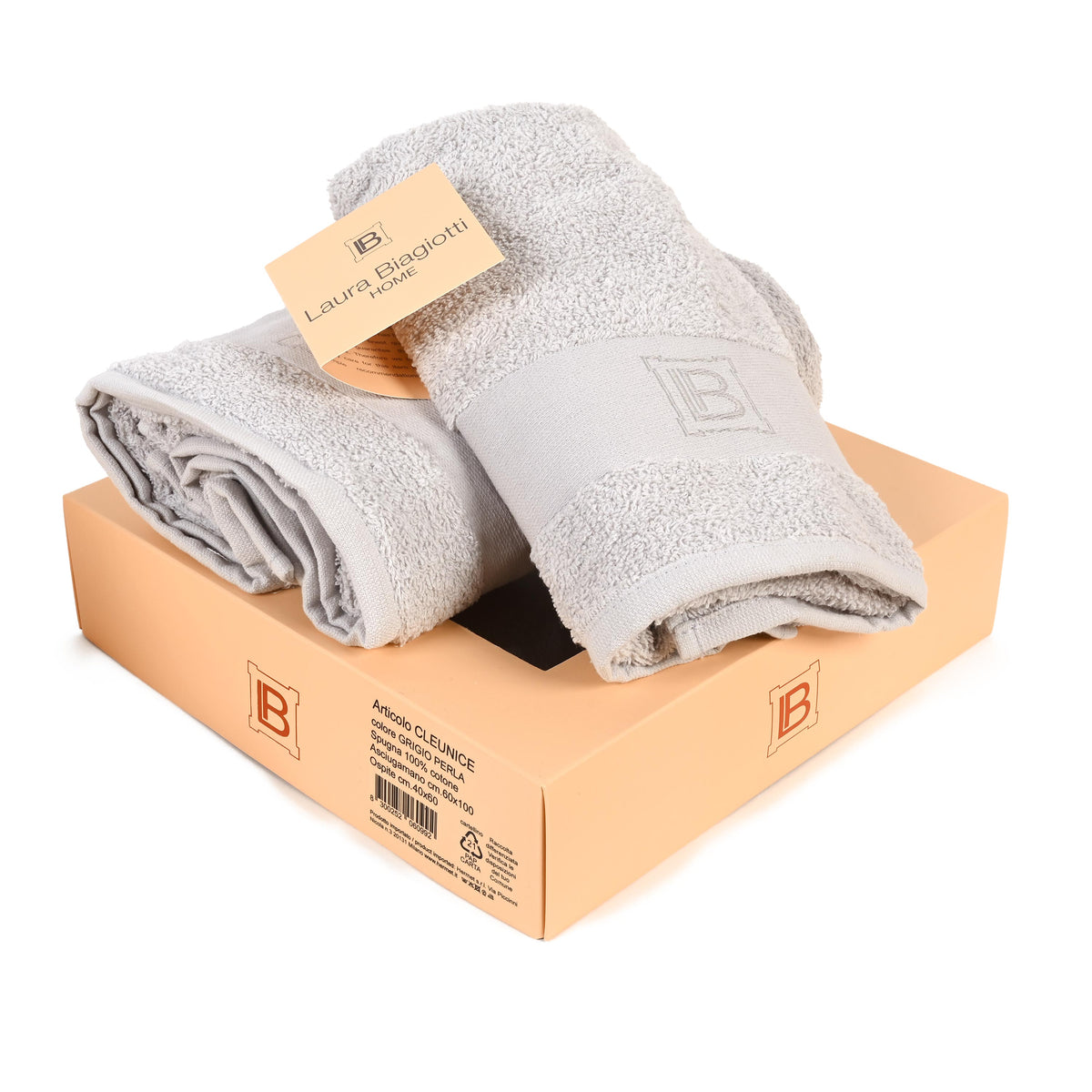 Asciugamani viso + ospite set Laura Biagiotti Cleunice