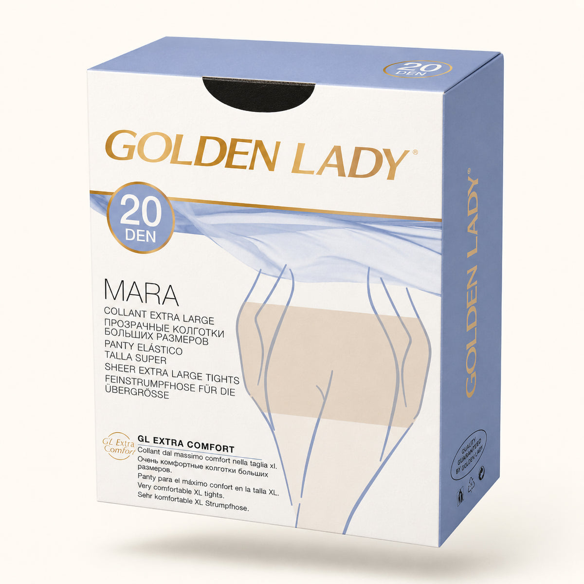 Collant Golden Lady Mara 20 den extra large 5 paia