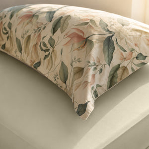 Completo letto floreale percalle di cotone Enrico Coveri taly