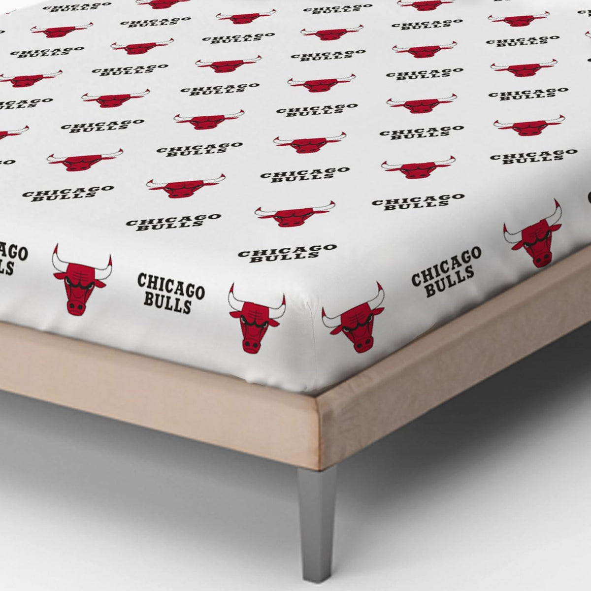 Completo letto 100% cotone Chicago Bulls ufficiale