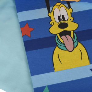 Completo letto singolo federa + sotto con angoli + lenzuolo Disney 100% cotone Ufficiale