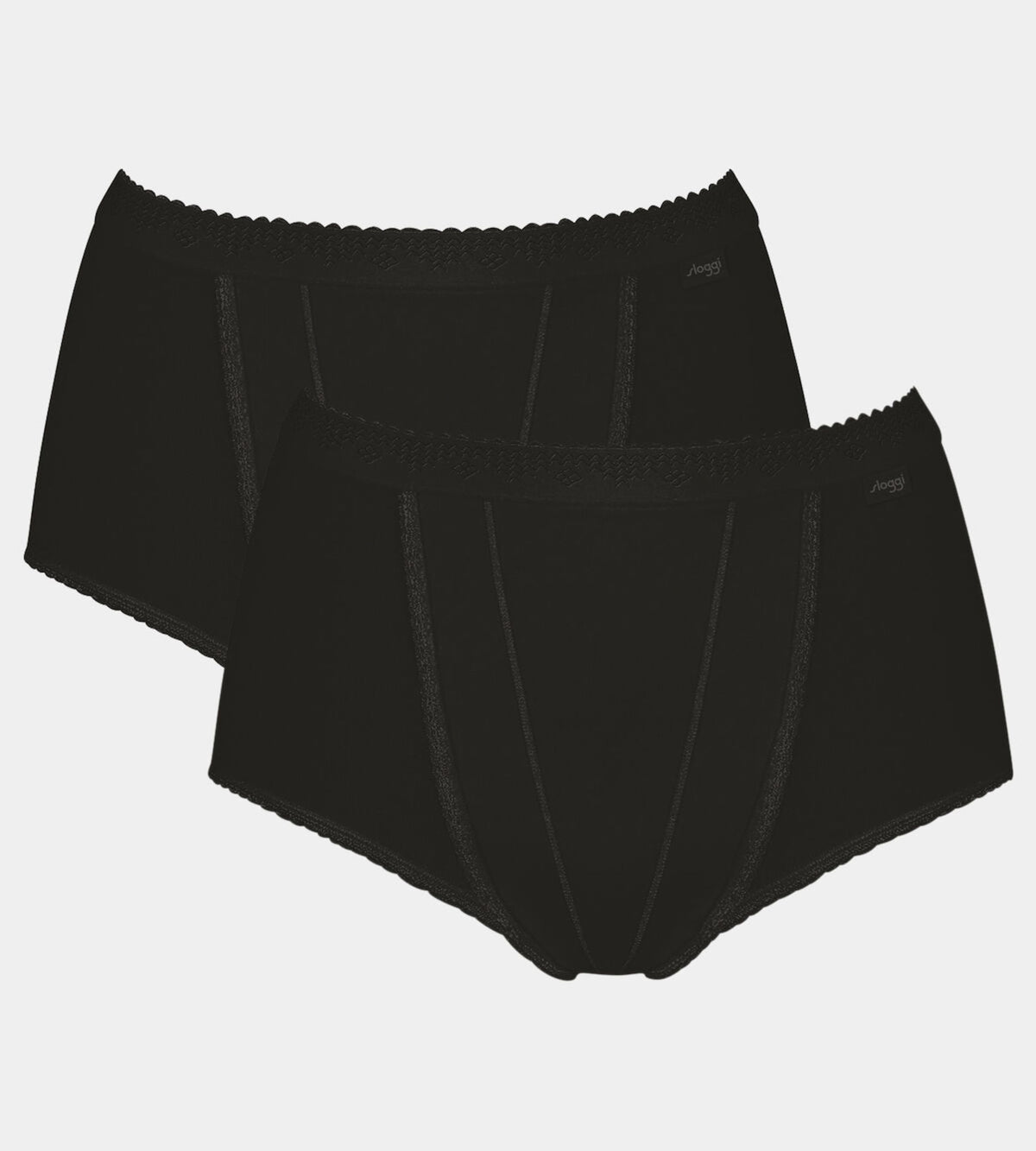 Slip donna Sloggi modellanti control maxi cotone 2 pezzi