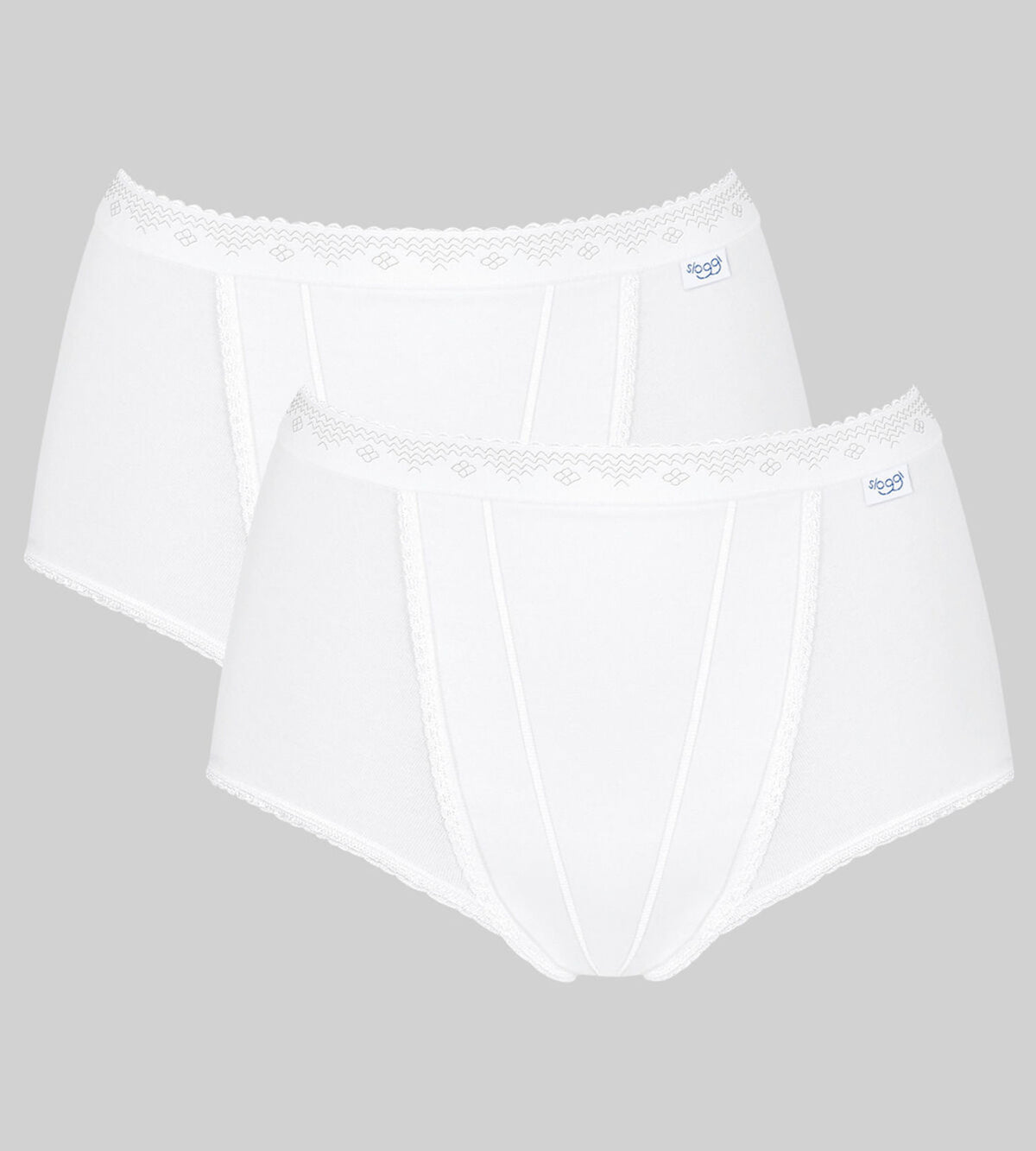 Slip donna Sloggi modellanti control maxi cotone 2 pezzi
