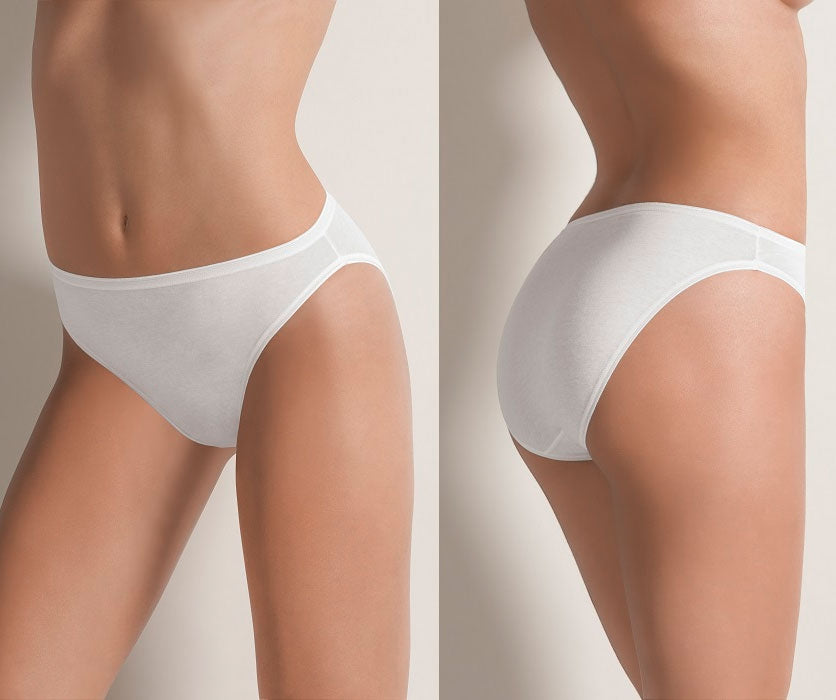 Slip donna Cotonella 3939 sgambato in cotone 3 pezzi