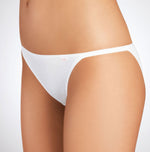 Slip donna a tanga vita bassa Cotonella 8127 in cotone 2 pz
