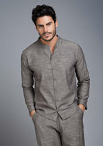 Pigiama uomo classico Enrico Coveri ep6066 grigio flanella