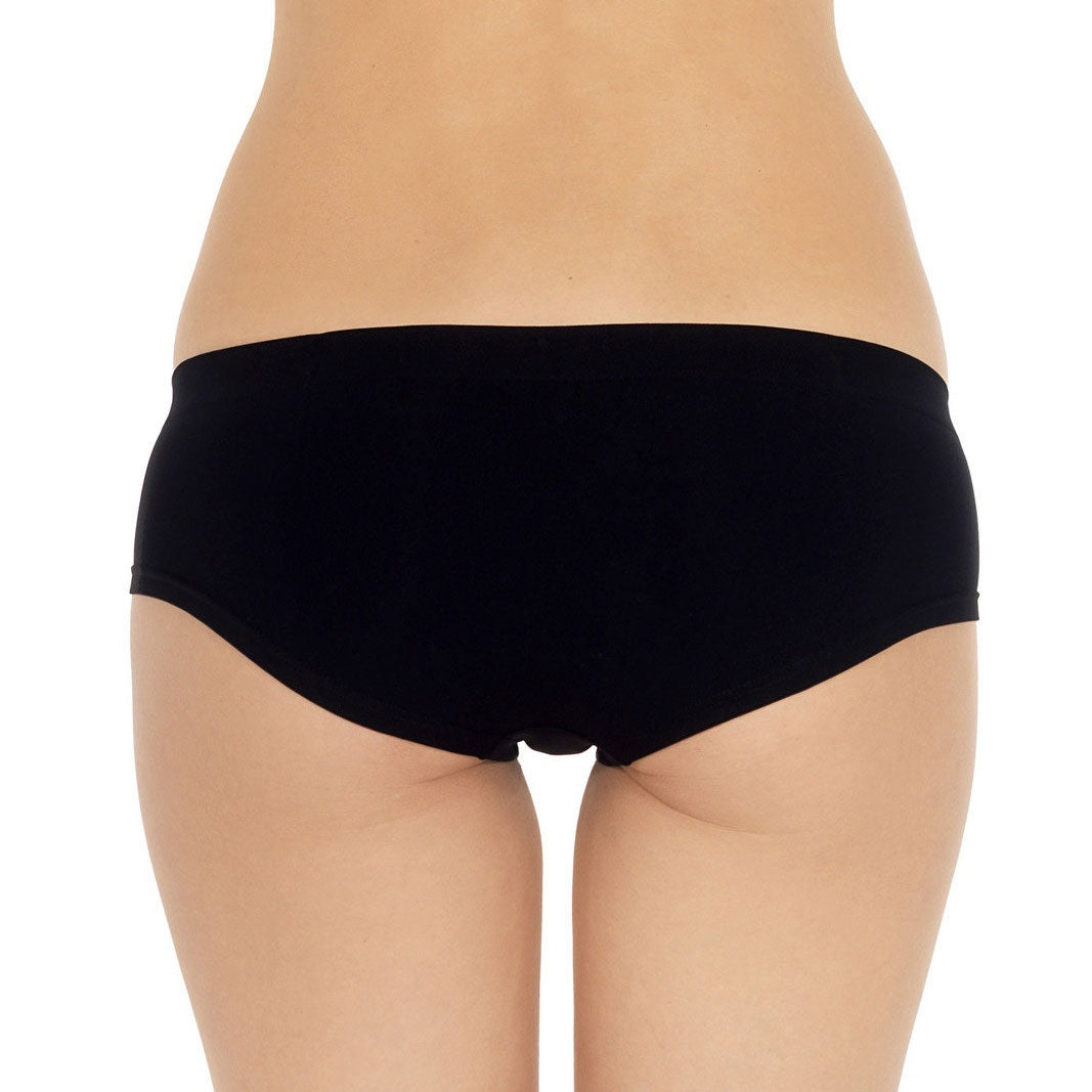 Slip culotte da donna vita bassa Pompea feel in microfibra 3 pezzi