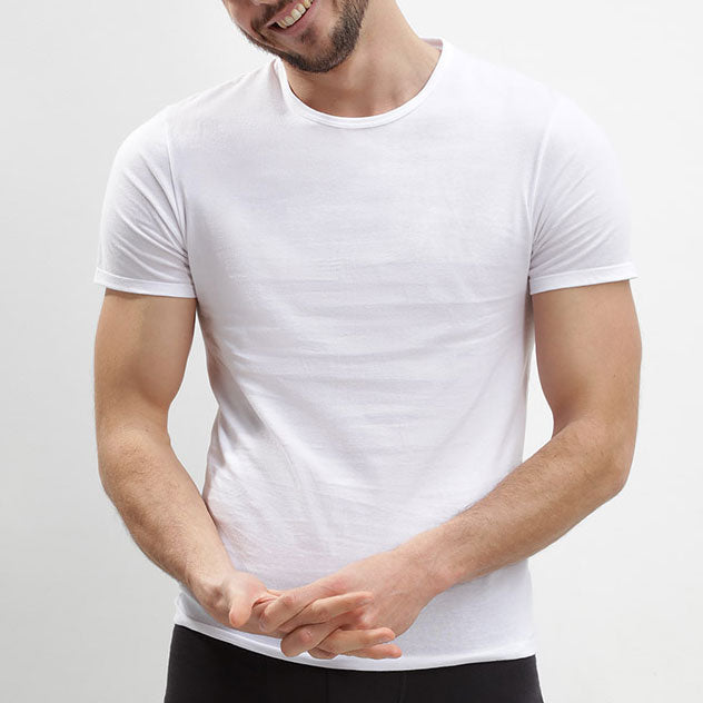 Maglia uomo girocollo Dim Paris D00DM 100% cotone 2 pz
