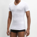Maglia uomo scollo a V Dim Paris D00DN 100% cotone 2 pezzi