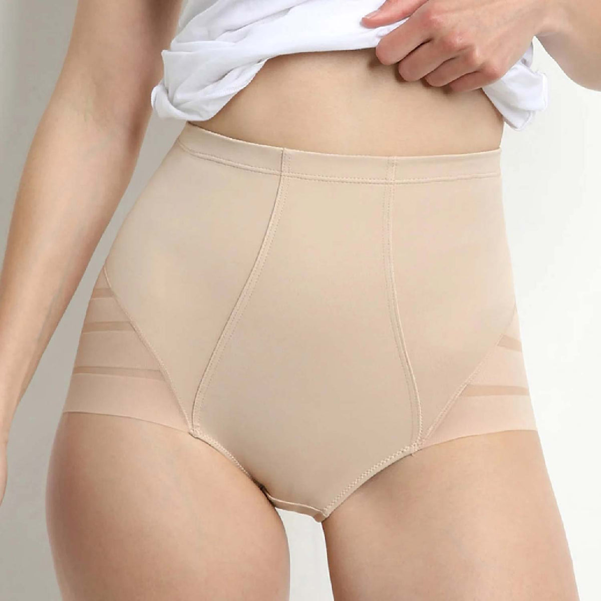 Guaina donna contenitiva vita alta Dim D00IV retro taglio vivo