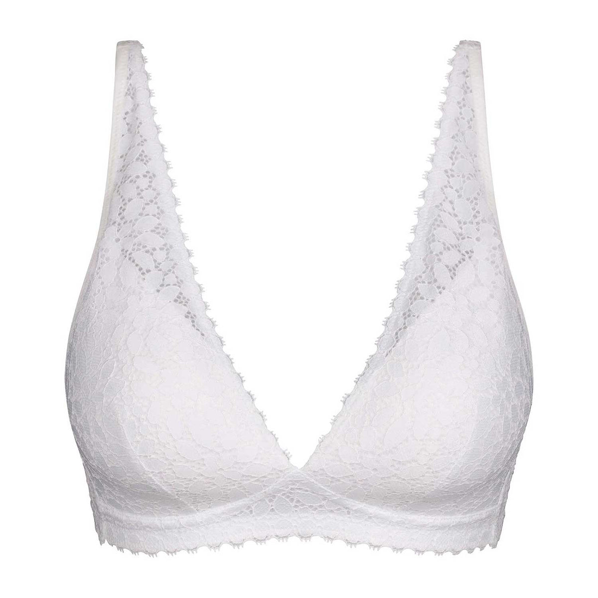 Reggiseno a triangolo senza ferretto pizzo Dim D0E41