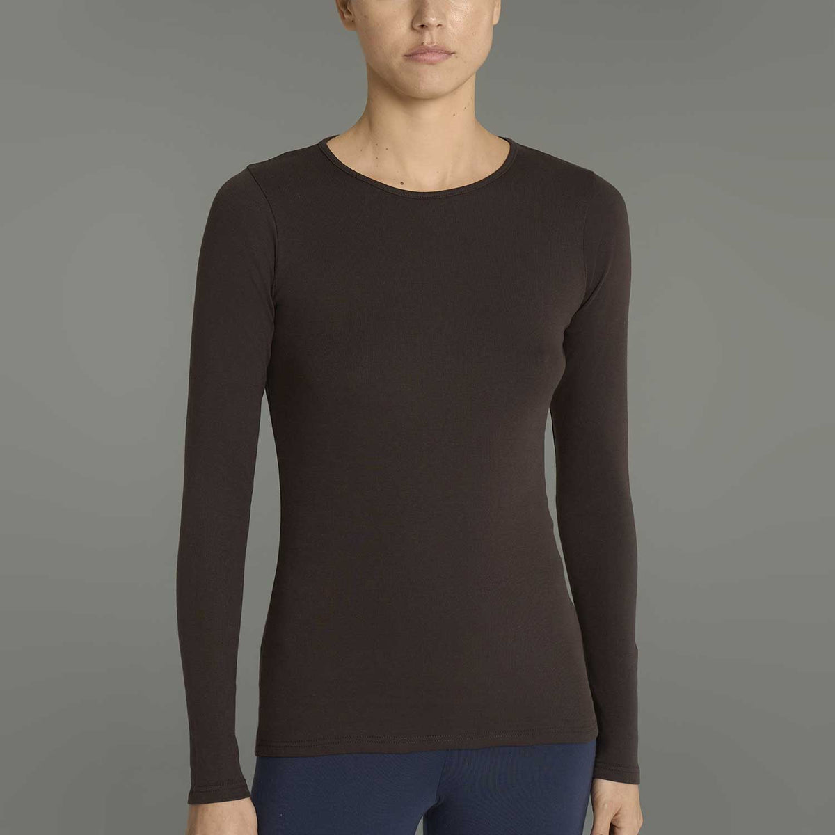 Maglia donna in ecocotton calda e soffice Ragno D274AB