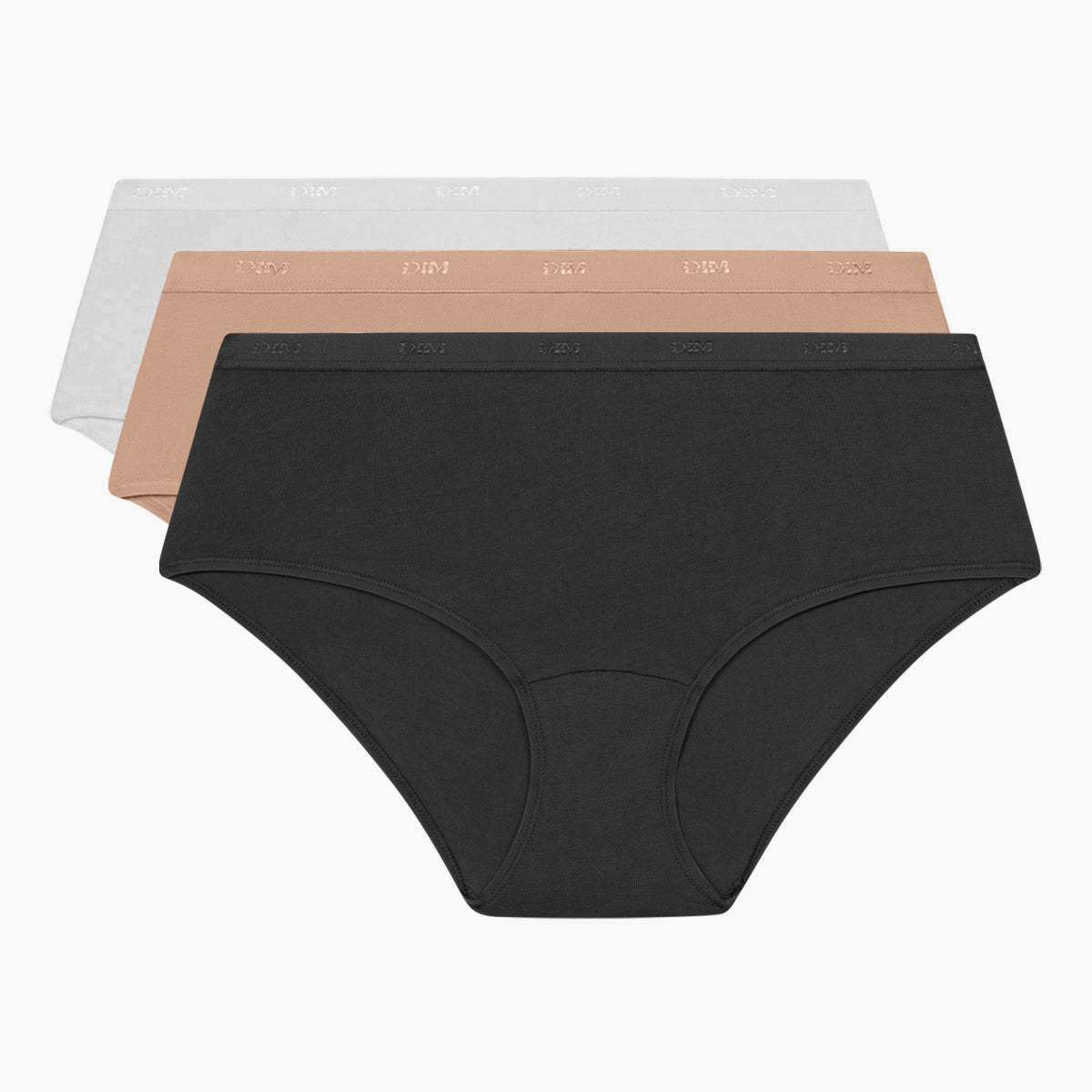 Boxerino donna Dim D4H01 cotone elasticizzato 3 pz