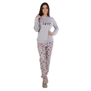 Pigiama donna Interlock Ambro D6004.23