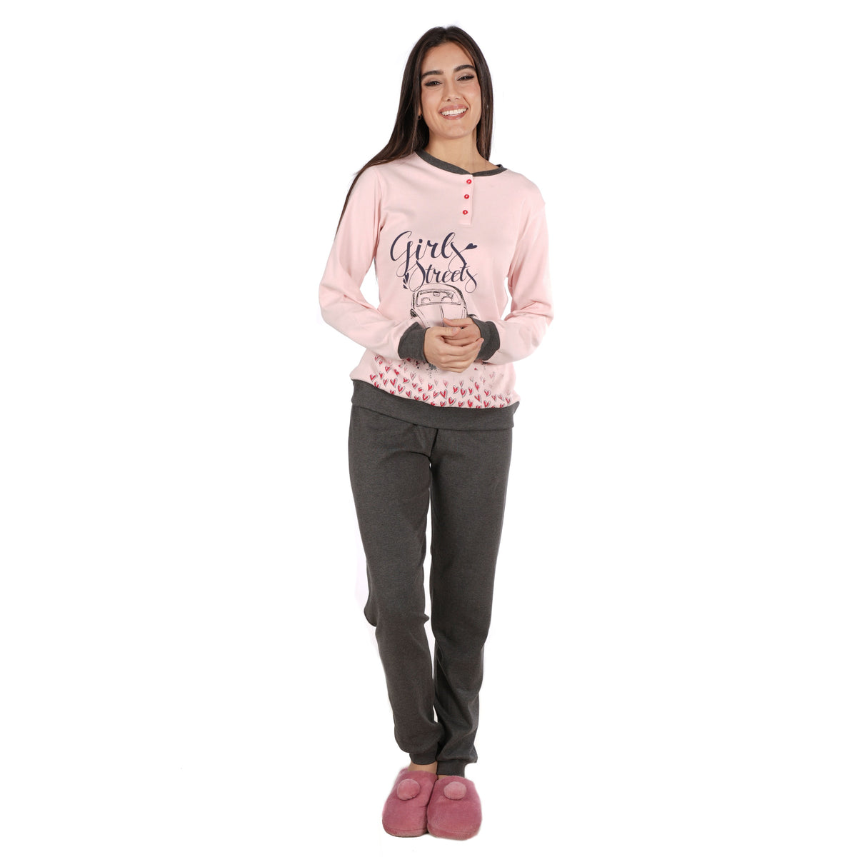 Pigiama donna Interlock Ambro D6010.23