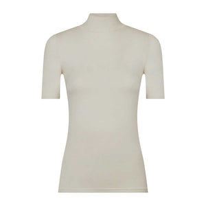 Maglia donna MC collo alto in ecoviscosa calda e morbida Ragno D794AY
