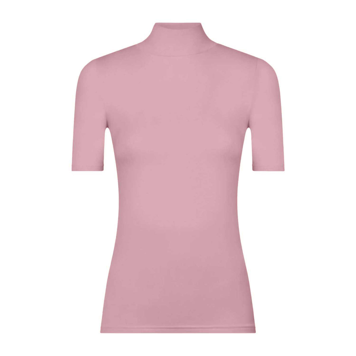 Maglia donna MC collo alto in ecoviscosa calda e morbida Ragno D794AY