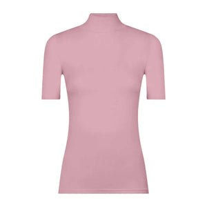 Maglia donna MC collo alto in ecoviscosa calda e morbida Ragno D794AY