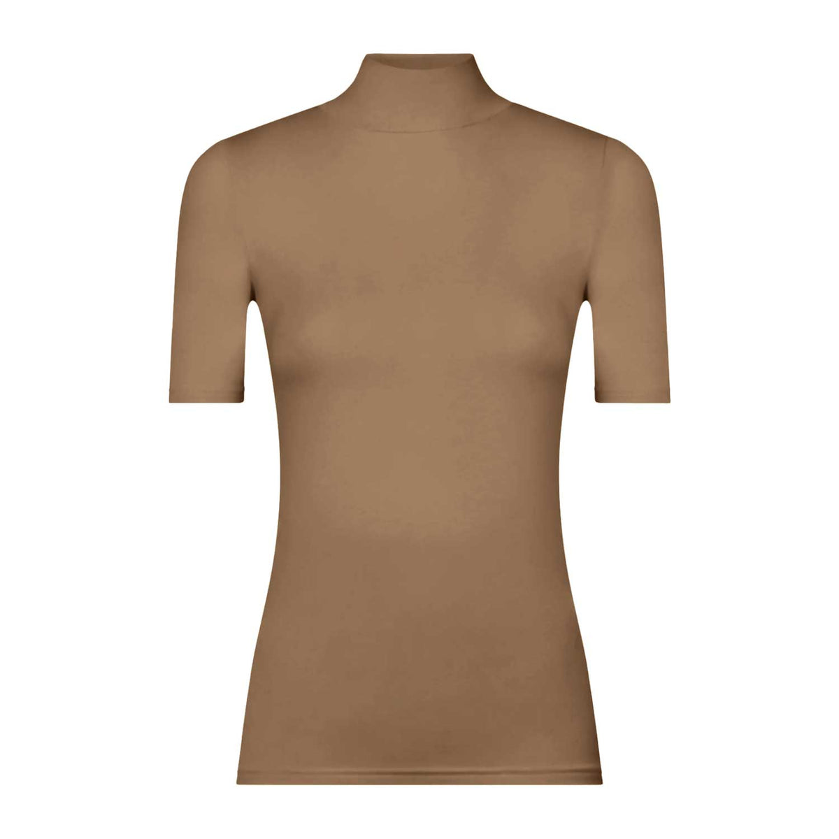 Maglia donna MC collo alto in ecoviscosa calda e morbida Ragno D794AY