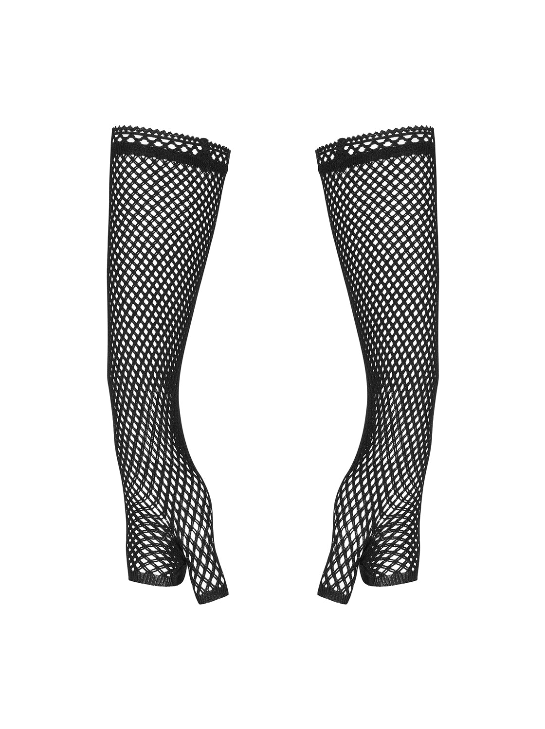 Sexy manicotti guanti a rete senza dita Obsessive Darkie Mittens