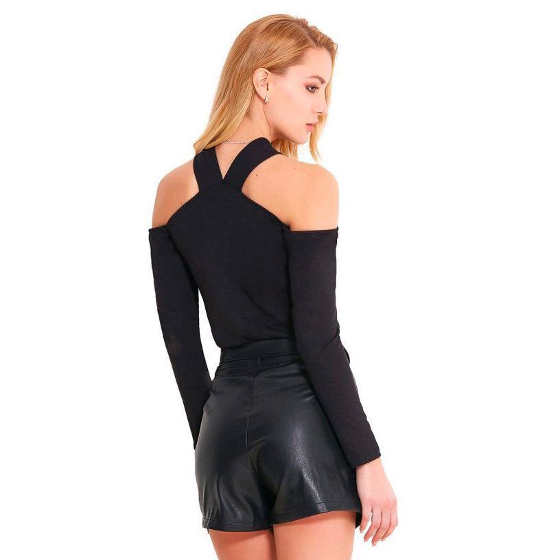 Maglia donna Rossoporpora DB855 con apertura sulle spalle