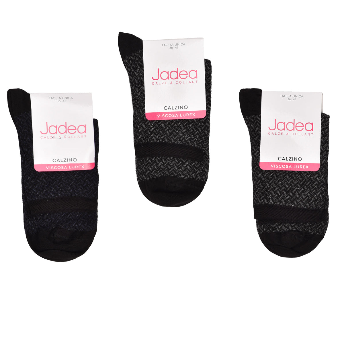 Calze donna moda Jadea JAI21009 VAR A laminate 3 paia
