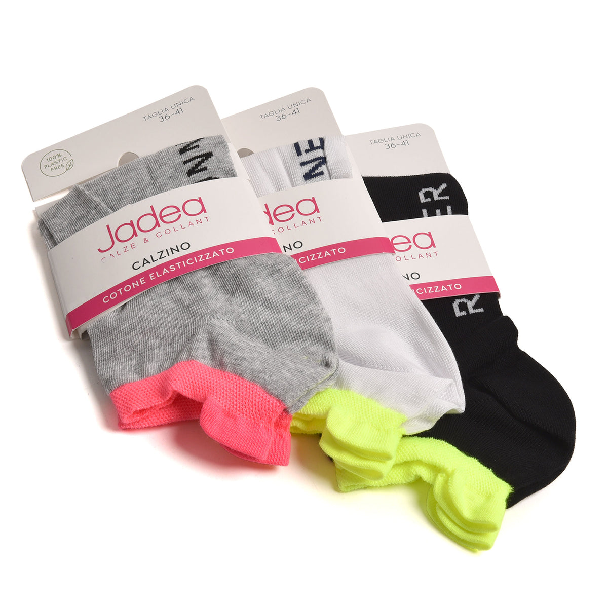 Calzini donna Jadea JPE23002 var. B ass. 3 paia