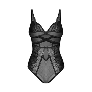 Body in pizzo con ferretto Obsessive Deina More teddy