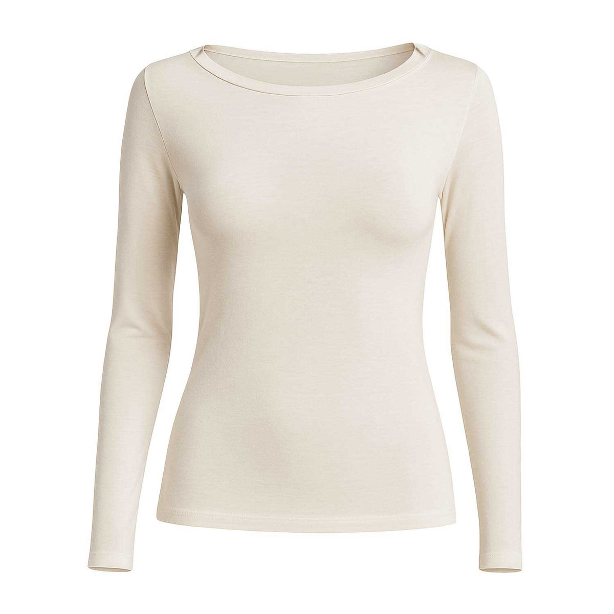 Maglia donna scollo a barca modal e cashmere Ragno DM03AB