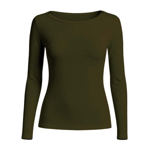 Maglia donna scollo a barca modal e cashmere Ragno DM03AB