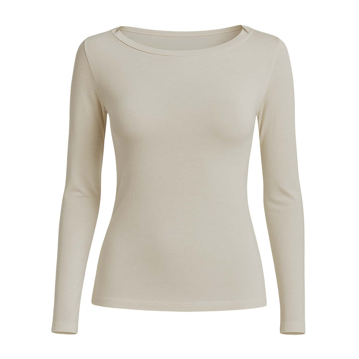 Maglia donna scollo a barca modal e cashmere Ragno DM03AB