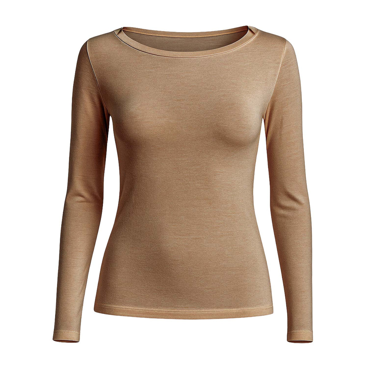 Maglia donna scollo a barca modal e cashmere Ragno DM03AB