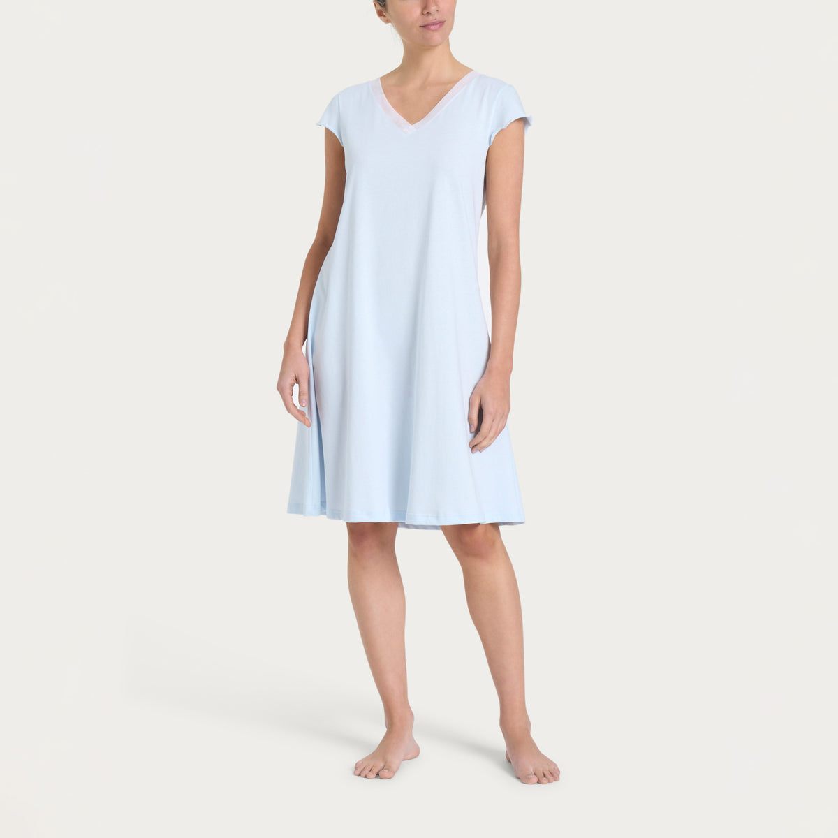 Camicia da Notte Donna 100% Cotone Ragno DP26NU