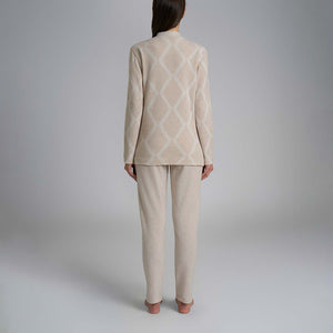 Pigiama donna in caldo cotton eco pile Ragno DR90N2