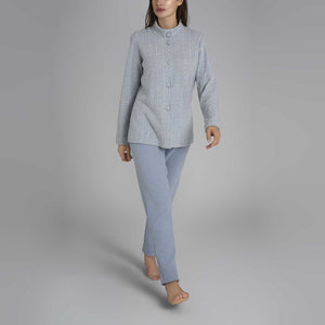 Pigiama donna aperto fantasia Cotton Eco Pile Ragno DR90N6