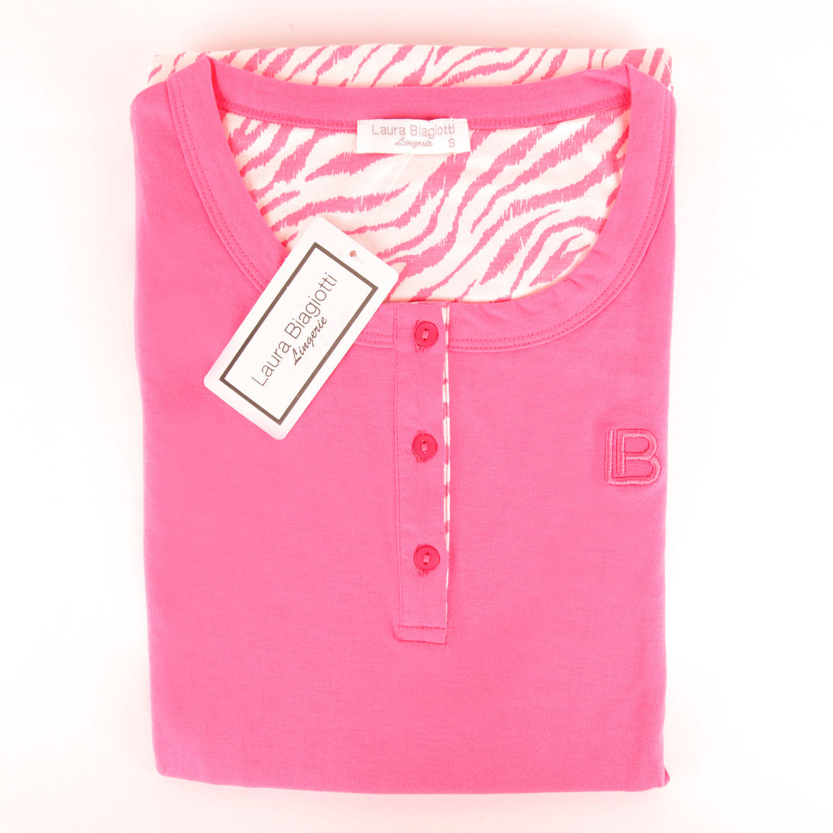 Pigiama Donna Laura Biagiotti 96397 lungo fucsia