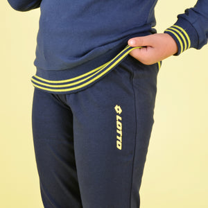 Pigiama bambina ragazza Lotto LP2062 caldo cotone denim