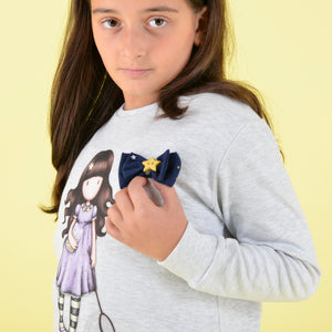 Pigiama bambina invernale Santoro Gorjuss 56624 caldo cotone
