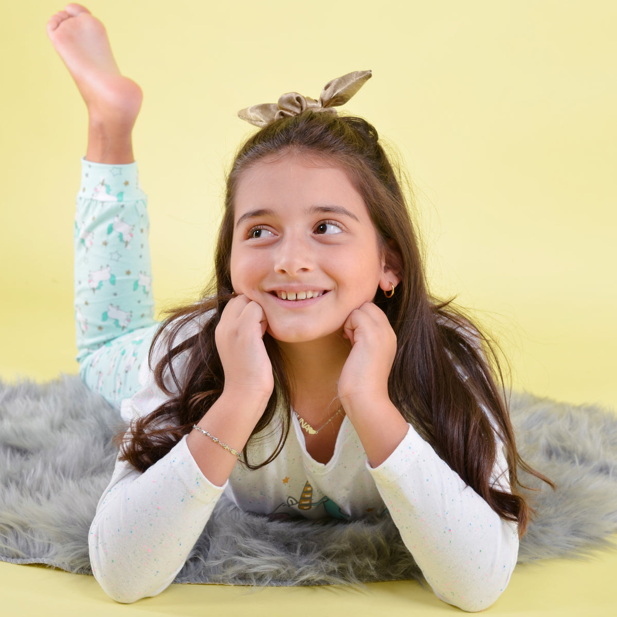 Pigiama bimba caldo cotone Mr. Wonderful 55742 unicorno