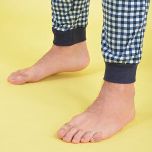 Pigiama uomo Cippi 1607 caldo cotone navy