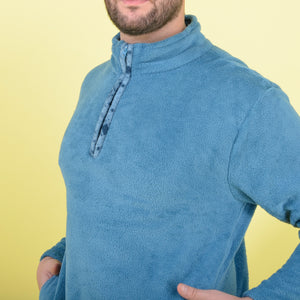 Pigiama uomo in coral invernale blu quadroni Karelpiù 3483
